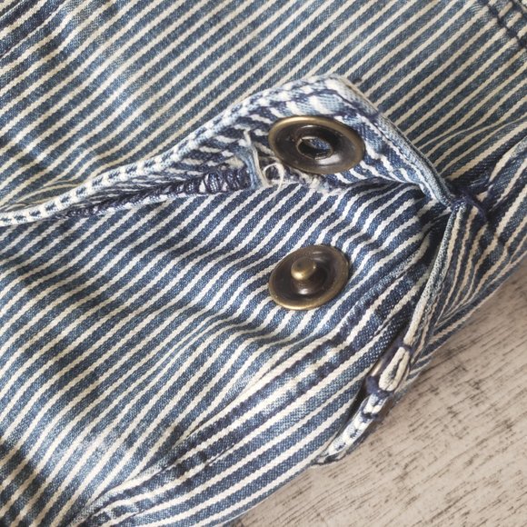 Express Conductor Striped Jeans Size 9/10 - Picture 13 of 16